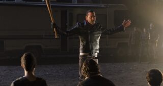 The Walking Dead saison 7 : Photo Jeffrey Dean Morgan