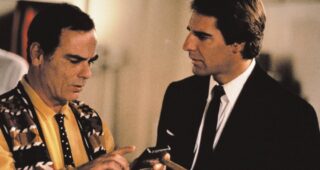Code quantum : Photo Dean Stockwell, Scott Bakula