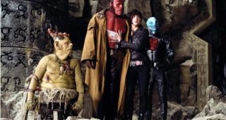 Hellboy II - Les légions d'or maudites : Photo Ron Perlman, Doug Jones, Selma Blair