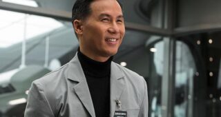 Jurassic World : Photo Henry Wu, BD Wong