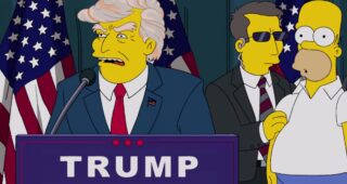 Les Simpson : Photo Donal Trump
