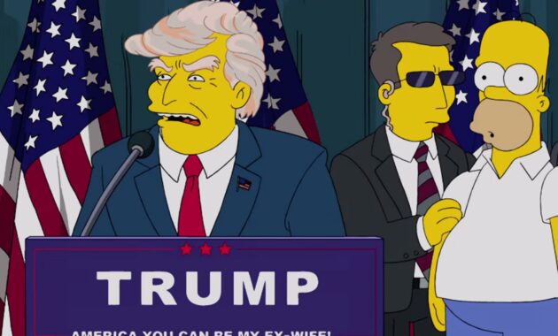 Les Simpson : Photo Donal Trump