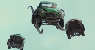 Lucas Till : Photo Monster Trucks