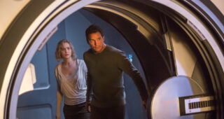Passengers : Photo Jennifer Lawrence, Chris Pratt