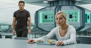 Passengers : Photo Jennifer Lawrence, Chris Pratt