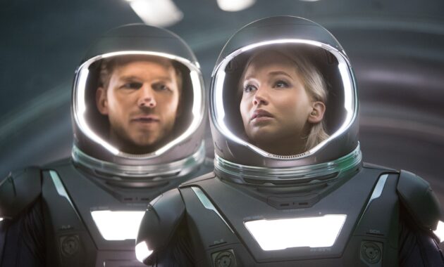 Passengers : Photo Jennifer Lawrence, Chris Pratt
