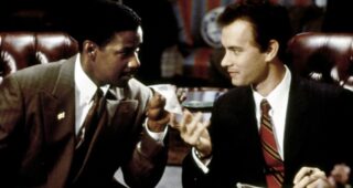 Philadelphia : Photo Tom Hanks, Denzel Washington
