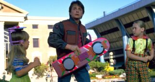 Retour vers le futur II : Photo Michael J. Fox