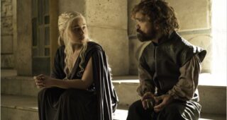 saison 6 : Photo Peter Dinklage, Emilia Clarke