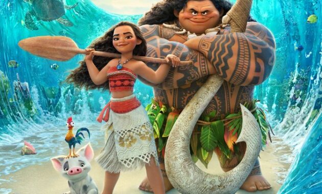 Vaiana, la légende du bout du monde : Affiche US