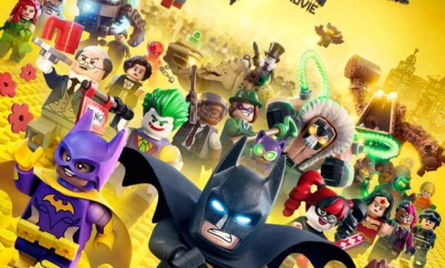 Lego Batman, Le Film : Affiche