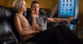 Passengers : Photo Jennifer Lawrence, Chris Pratt