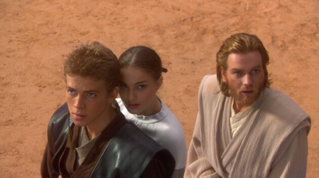Photo Hayden Christensen, Ewan McGregor, Natalie Portman