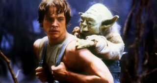 Star Wars Épisode V : L'Empire contre-attaque : Photo Mark Hamill, Yoda