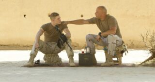 Un jour dans la vie de Billy Lynn : Photo Joe Alwyn, Vin Diesel