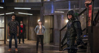 Arrow Saison 5 : Photo Echo Kellum, Rick Gonzalez, Madison McLaughlin, Stephen Amell