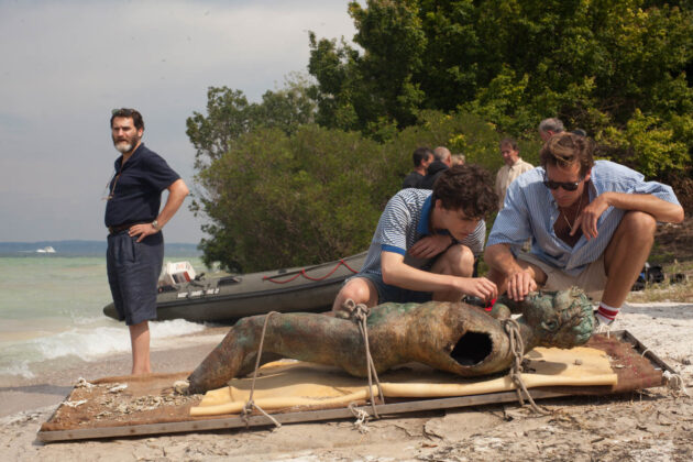 Photo Armie Hammer, Timothée Chalamet