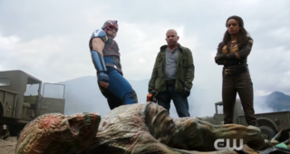 DC's Legends of Tomorrow saison 2 : Photo Nick Zano, Dominic Purcell, Maisie Richardson-Sellers