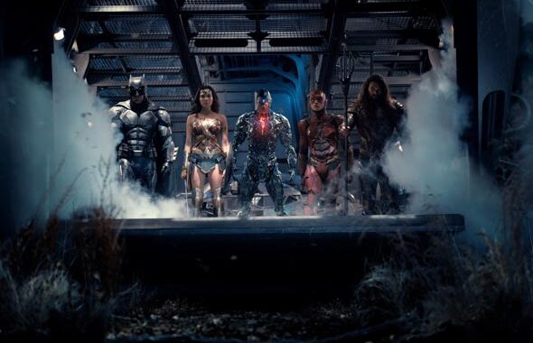 Justice League : Photo Photo Ben Affleck, Ezra Miller, Gal Gadot, Jason Momoa, Ray Fisher