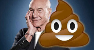Le Monde secret des Emojis : Photo Emoji Patrick Stewart