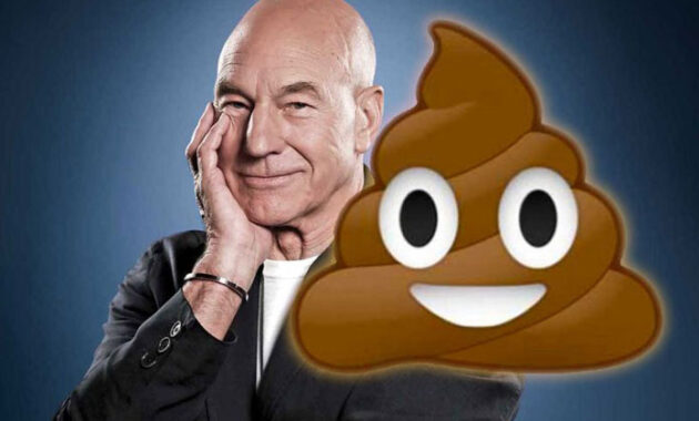 Le Monde secret des Emojis : Photo Emoji Patrick Stewart