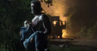 Logan : Photo Dafne Keen, Hugh Jackman