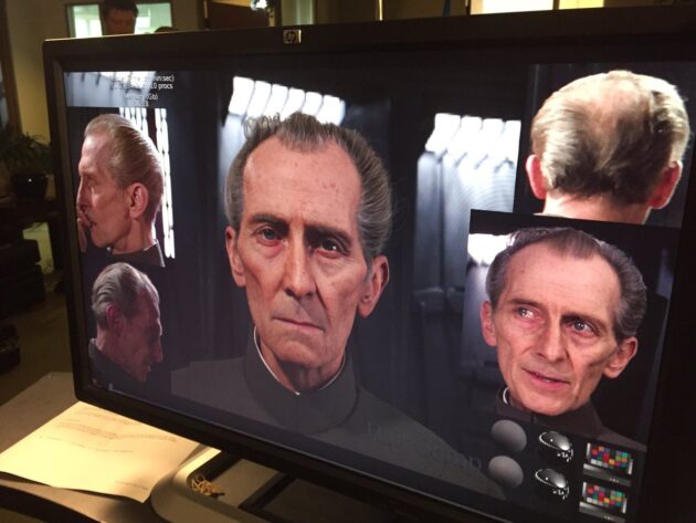 Rogue One : A Star Wars Story : Peter Cushing CGI Image de synthèse