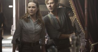 Westworld saison 1 : Photo Evan Rachel Wood, Jimmi Simpson
