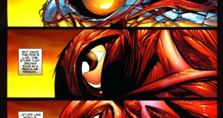 X-Men : Photo Wolverine se régénère (comics)