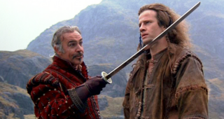 Highlander : Photo Sean Connery, Christophe Lambert