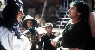 Hook ou la revanche du Capitaine Crochet : Photo Dustin Hoffman, Robin Williams