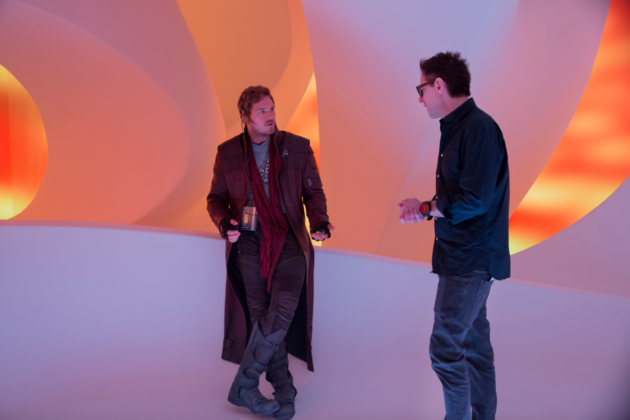 Photo Chris Pratt, James Gunn