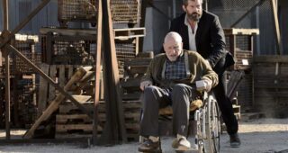 Logan : Photo Patrick Stewart, Hugh Jackman