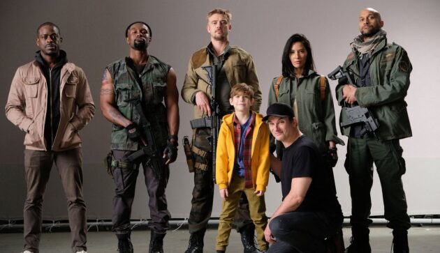 Photo Sterling K. Brown, Trevante Rhodes, Boyd Hollbrook, Olivia Munn, Keegan-Michael Key, Jacob Tremblay, Shane Black