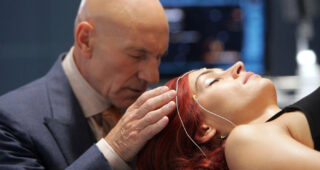 X-Men, l'affrontement final : Photo Famke Janssen, Patrick Stewart