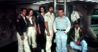 Photo Sigourney Weaver, Tom Skerritt, Yaphet Kotto, Ian Holm, Veronica Cartwright, Harry Dean Stanton