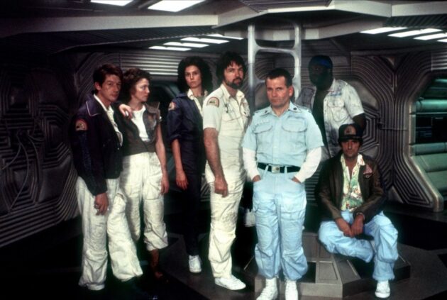 Photo Sigourney Weaver, Tom Skerritt, Yaphet Kotto, Ian Holm, Veronica Cartwright, Harry Dean Stanton