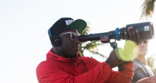 Barry Jenkins : Photo Barry Jenkins tournage