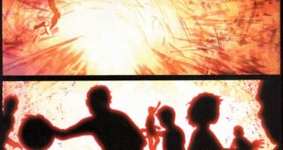 Captain America : Civil War : Comics : explosion de Stanford