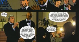 Captain America : Civil War : Comics : Georges W Bush dans Ultimates