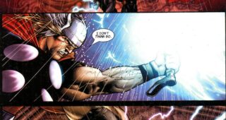 Captain America : Civil War : Comics : mort de Goliath