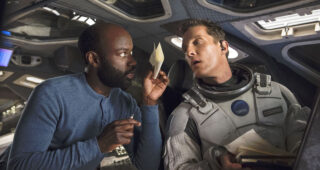 Interstellar : Photo Matthew McConaughey, David Gyasi