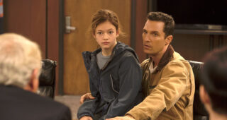 Interstellar : Photo Matthew McConaughey, Mackenzie Foy