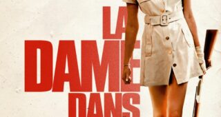 La Dame dans l'auto avec des lunettes et un fusil : Affiche officielle