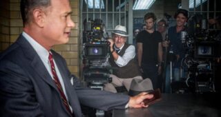 Le Pont des espions : Photo tournage Tom Hanks, Steven Spielberg