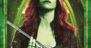 Les Gardiens de la Galaxie Vol. 2 : Affiche Zoe Saldana