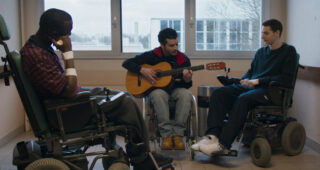 Patients : Photo Moussa Mansaly, Pablo Pauly, Soufiane Guerrab