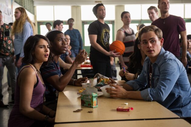 Photo Dacre Montgomery, Naomi Scott, RJ Cyler