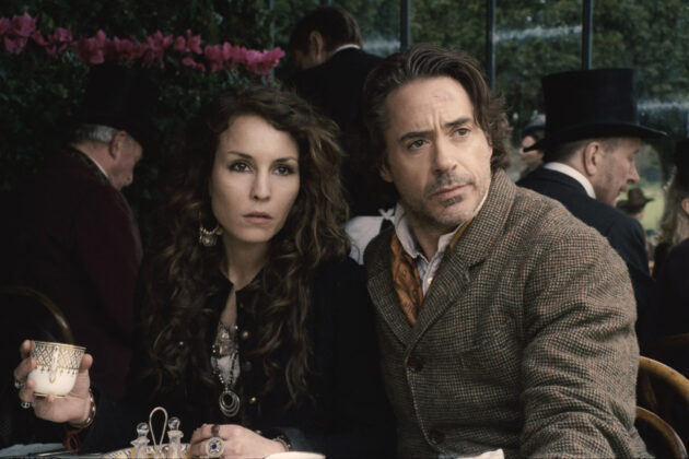 Photo Robert Downey Jr., Noomi Rapace