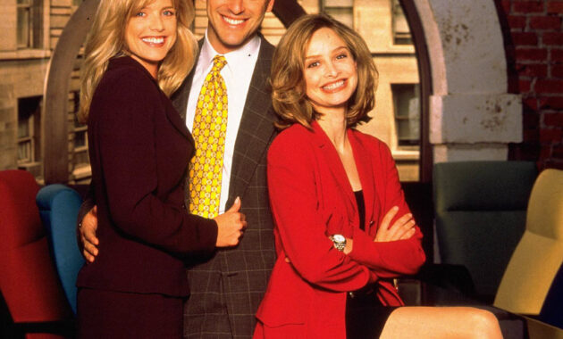Ally McBeal : Photo Gil Bellows, Calista Flockhart